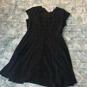 NO BOUNDARIES OPEN BACK BLACK DRESS